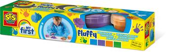 SES Мои первые пальчиковые краски Fluffy, 4 цвета (14441S)