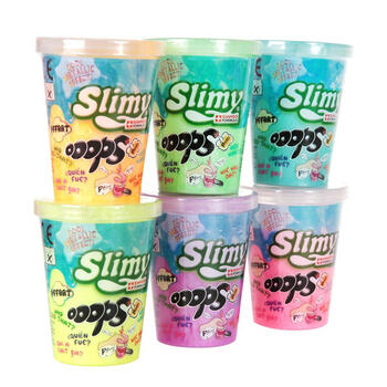 SLIMY Слизь с Эфектом Металлик в Банке, 80 г (46079)