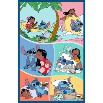 TREFL DISNEY STITCH Комплект пазлов, 3x80 шт. (34885T)
