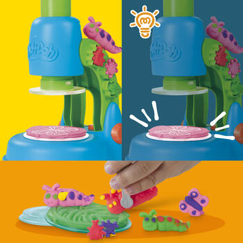 PLAY-DOH Игровой набор Светящийся микроскоп (G0494)