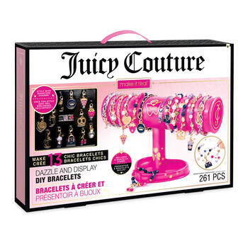MAKE IT REAL Juicy Couture DIY rokassprādžu izgatavošanas komplekts
