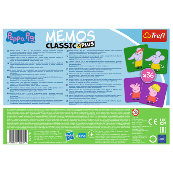 TREFL PEPPA PIG Memo Classic Plus (02270T)