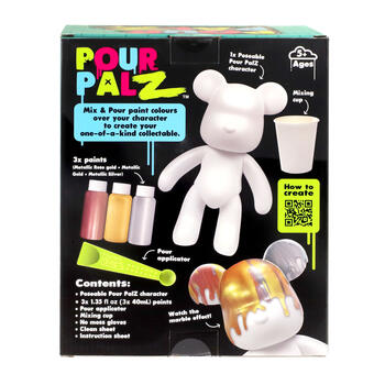 Pour Palz DIY krāsojamais lācis – Metāliskais mirdzums (GSG25021)