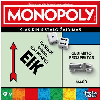 MONOPOLY Board game Classic Refresh (In Lithuanian lang.) (G0009LIT)