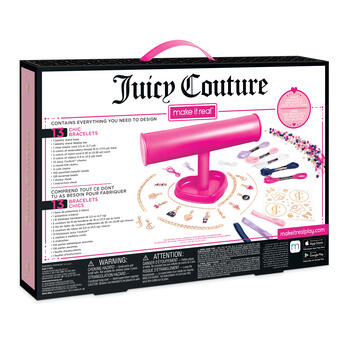 MAKE IT REAL Juicy Couture DIY rokassprādžu izgatavošanas komplekts