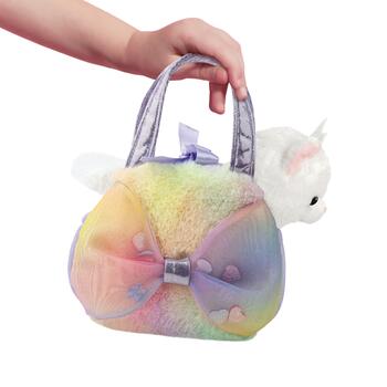 AURORA Fancy Pals plīša rotaļlieta kaķis somiņā, 20 cm (220904C)