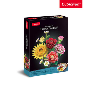 CUBICFUN 3D пазл «Букет цветов – микс» (P867H)