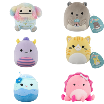 SQUISHMALLOWS Plīša rotaļlieta, 12 cm, W30 (SQCR09673W30)