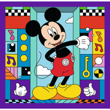 TREFL DISNEY Комплект пазлов 3в1 Микки-Маус (34894T)