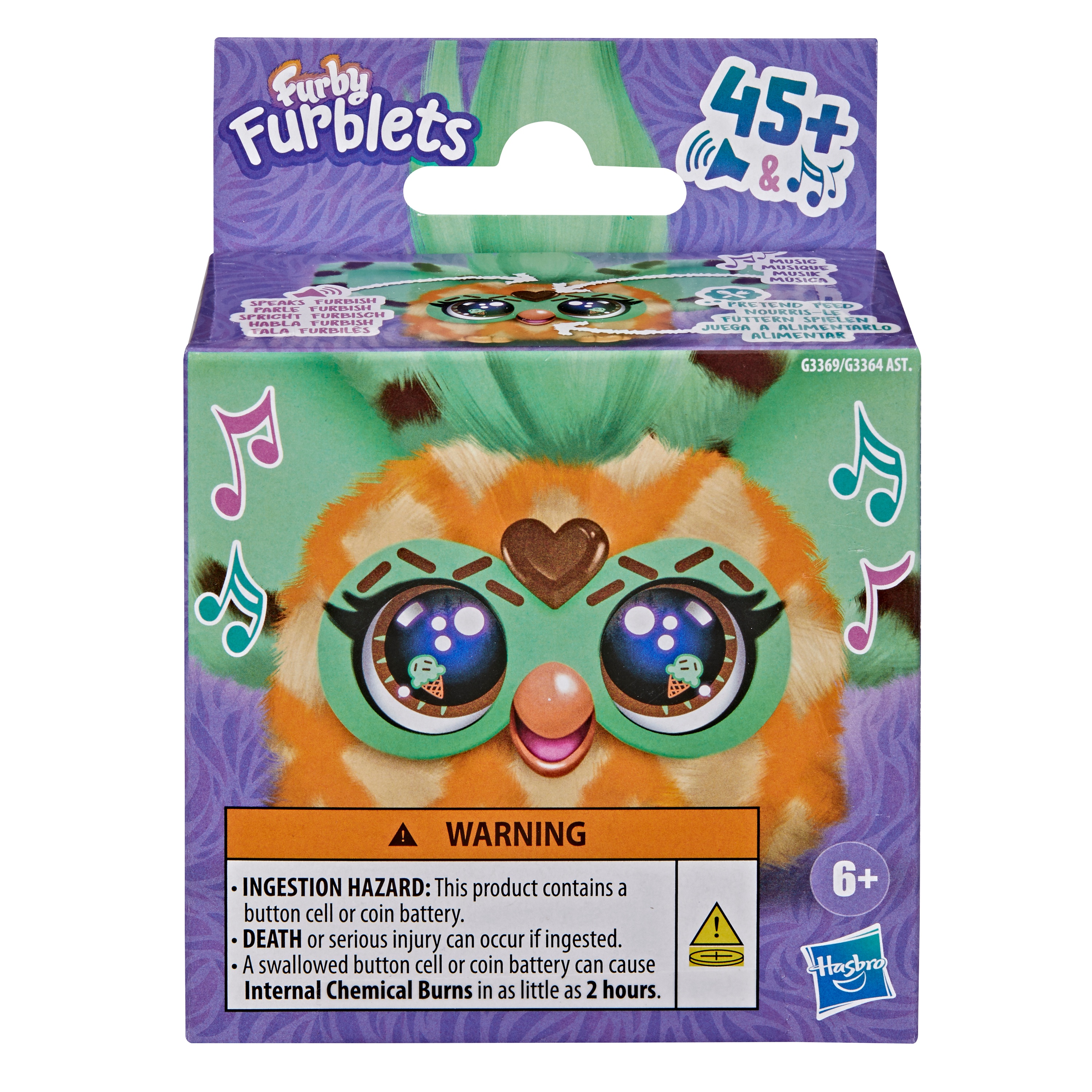 FURBY интерактивная игрушка Foodies (G3364)