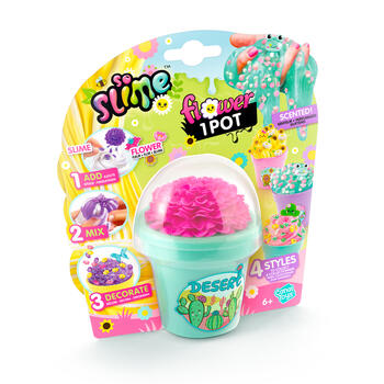 SO SLIME Комплект для изготовления слайма Цветочный горшок (SSC417)