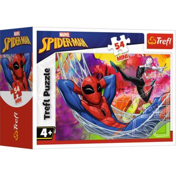 TREFL SPIDER-MAN Минипазл Человек-паук 54 шт. (54216T)