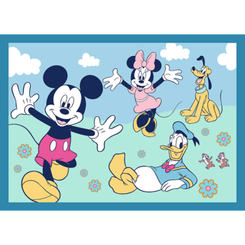 TREFL DISNEY Комплект пазлов 4в1 Микки-Маус (34669T)