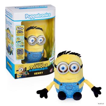 REAL FX MINIONS Palm Puppetronic интерактивная игрушка - Henry (MIN1050)