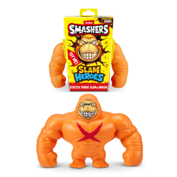SMASHERS Slam Heroes Тянущаяся фигурка Горилла, 18 cm (74140)