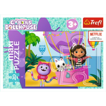 TREFL GABBY´S DOLLHOUSE Мини макси пазл 20 шт. (56041T)