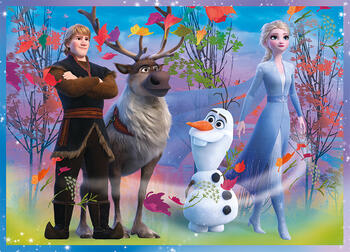 TREFL FROZEN Комплект пазлов 4в1 Ледяное сердце 2 (34323T)