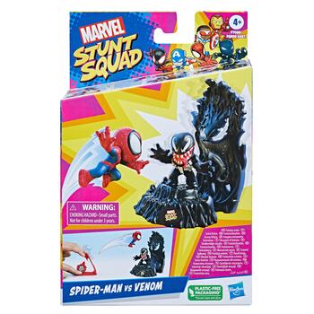MARVEL Stunt Squad Игровой набор Hero Vs Villain (F6895)