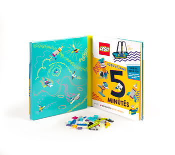 LEGO ICONIC Журнал с заданиями и конструктор (50 деталей) (на лат.языке) (LQB6601LV)