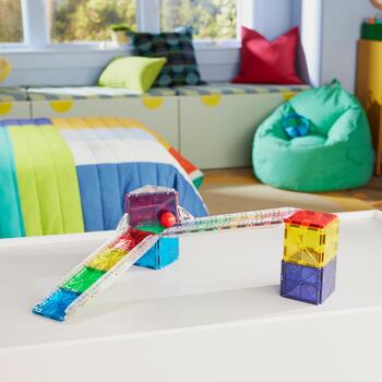 MAGNA-TILES магнитный конструктор Рельсовое ралли, 33 деталей (251033MT)