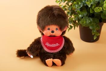 MONCHHICHI Мягкая игрушка Мальчик, красный, 20 см (255010)