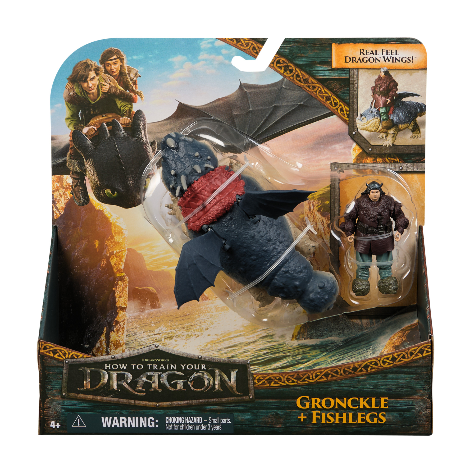 DRAGONS Фигурка Викинг и дракон (6072587)