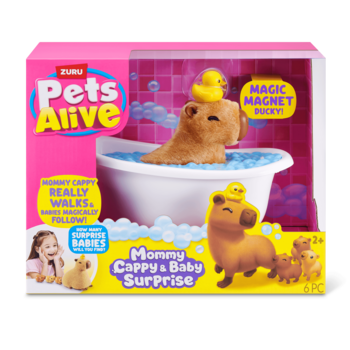 PETS ALIVE Rotaļu komplekts Mama Cappy & Baby Surprise (9574Z)