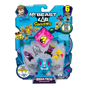 MRBEAST LAB фигурки Swarms, 6шт (24937)