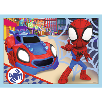 TREFL SPIDER-MAN Комплект пазлов Человек-паук (4 in 1) Спайди (34611T)