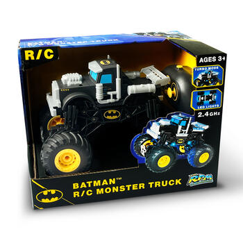 BATMAN машинка на радиоуправлении Monster Truck, масштаб 1:18 (DC85987)