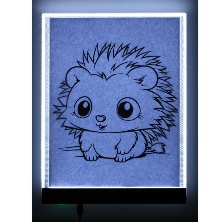 Доска для рисования с подсветкой LED A4 (3933)