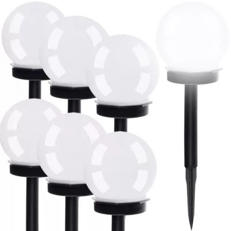 Садовая лампа c солнечной батареей LED комплект 6 шт. P23562