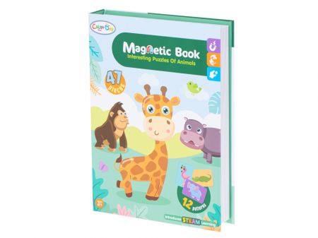 Магнитная книга Животные Сафари 47 эл. (5428_1)