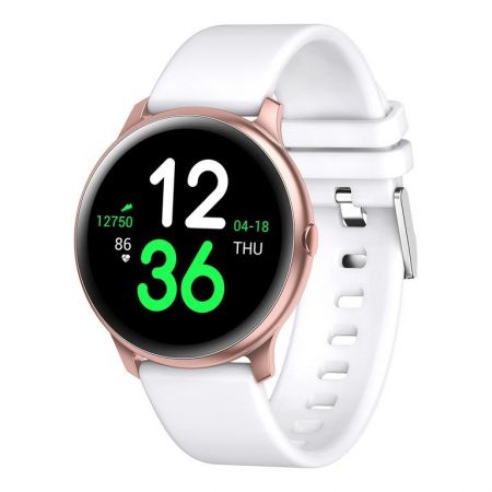 Gino Rossi Smartwatch G.RSF1-4C2-1 rosegold/black + дополнительный БРАСЛЕТ (zg309b)
