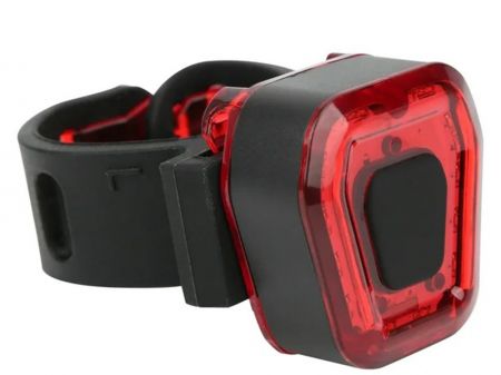 Velosipēda aizmugurējais lukturis USB (P14494)