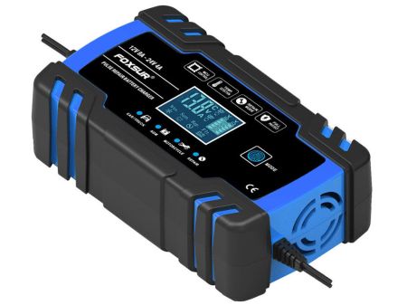 Автоматическое автомобильное зарядное устройство 12V 24V (P10096)