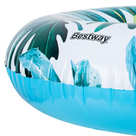 Bestway Piepūšams peldriņķis Palmu lapas gaiši zils 36237 (6099)