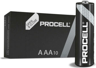 Baterijas Duracell Procell Constant AAA 10 pack (5000394149199)