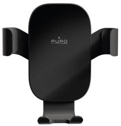 Telefona turētājs Puro gravity Air vent (PUSH13BLK)