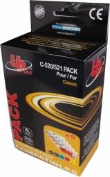 Tintes kārtridžs UPrint Canon 520/521 Multipaka (C-520/521-PACK-UP)