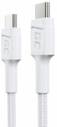 Kabelis Green Cell USB Type-C Male - USB Type-C Male PowerStream with Fast Charging 60W 30cm (KABGC31W)