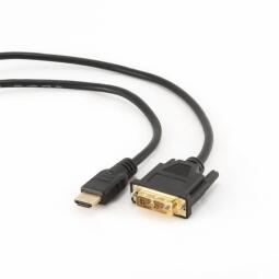 Kabelis Gembird HDMI - DVI HD-ready 3m (CC-HDMI-DVI-10)