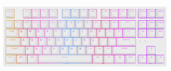 Klaviatūra Genesis Thor 404 TKL Gateron White (NKG-2070)