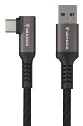 VR Kabelis Genesis USB Male - Type C Male 3m Black (NVC-2220)