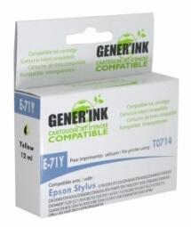 Tintes kārtridžs Generink Epson E-71Y Yellow (E-71Y-GI)