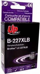 Tintes kārtridžs UPrint Brother B-227XLB Black (B-227XLB-UP)