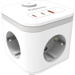 Pagarinātājs Fellowes Power Cube White 2m (100137168)