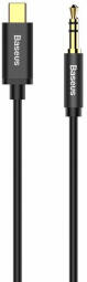 Kabelis Baseus USB Type-C Male - 3.5mm Male 1.2m Black (CAM01-01)