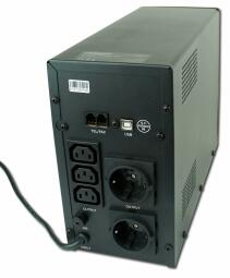 Nepārtrauktas barošanas bloks Energenie UPS 1200VA LCD (EG-UPS-033)