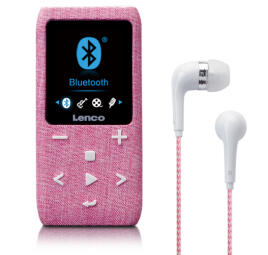 Atskaņotājs Lenco XEMIO-861BU 8GB Pink (XEMIO-861PK)